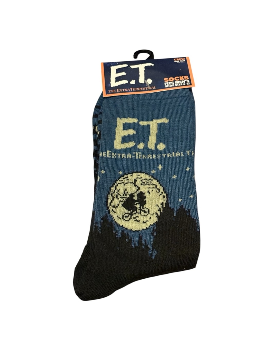 The Extra-Terrestrial Men's Crew Socks - Blue/Black